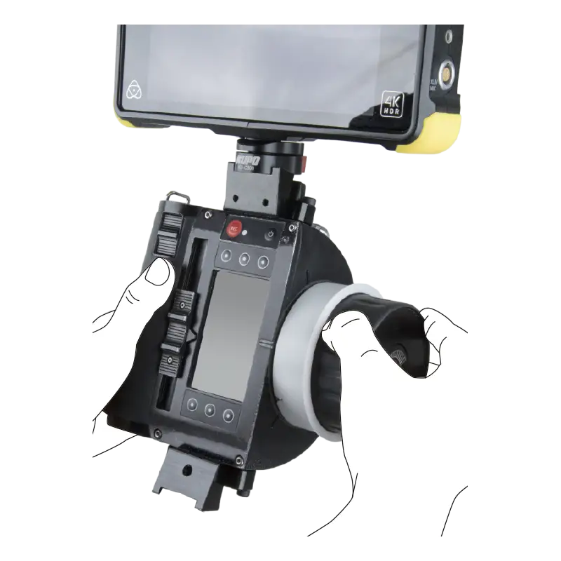 Kupo KS-704 Arri Monitor Bracket for WCU-4