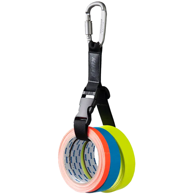 Kupo GT-2540BK Gaffer Tape Holder with spring hook