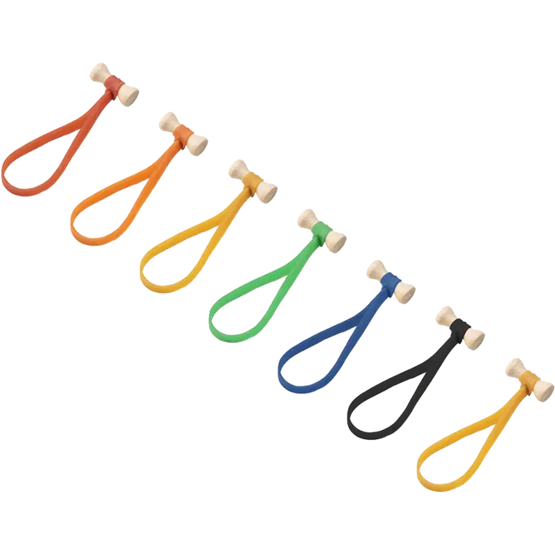 Kupo Elastic Cable tie 5" -10pcs Mixed color