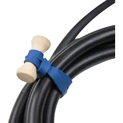Kupo Elastic Cable tie 5" -10pcs Mixed color