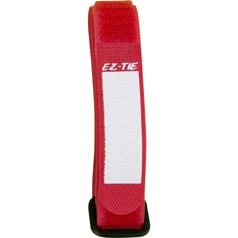 Kupo EZ-Tie Cable Grip 2cm X 41cm - Red  10pcs