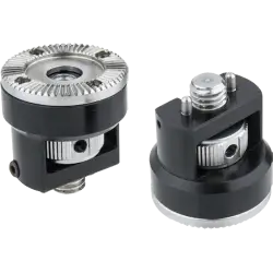 Kupo KS-738 Arri 3/8" Locating Pin To Arri Arri Rossette (M6) Adapter