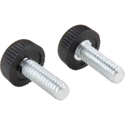 Kupo KS-900 Plastic Head Thumb Screw 1/4-20"X3/4"(19.05mm) Set of 2