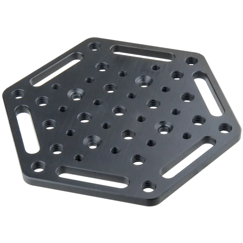 Kupo KS-0406 Hex Cheese Plate For 6" Suction Cup