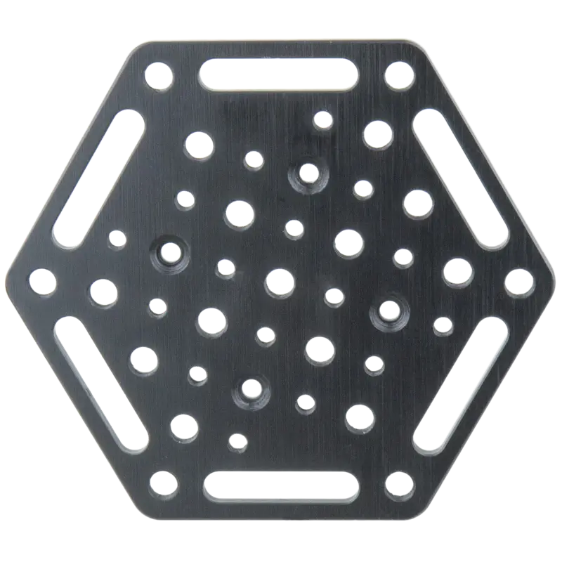 Kupo KS-0406 Hex Cheese Plate For 6" Suction Cup