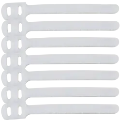 Kupo MEZ-PO1W Ez Tie Petite, 7pcs  White