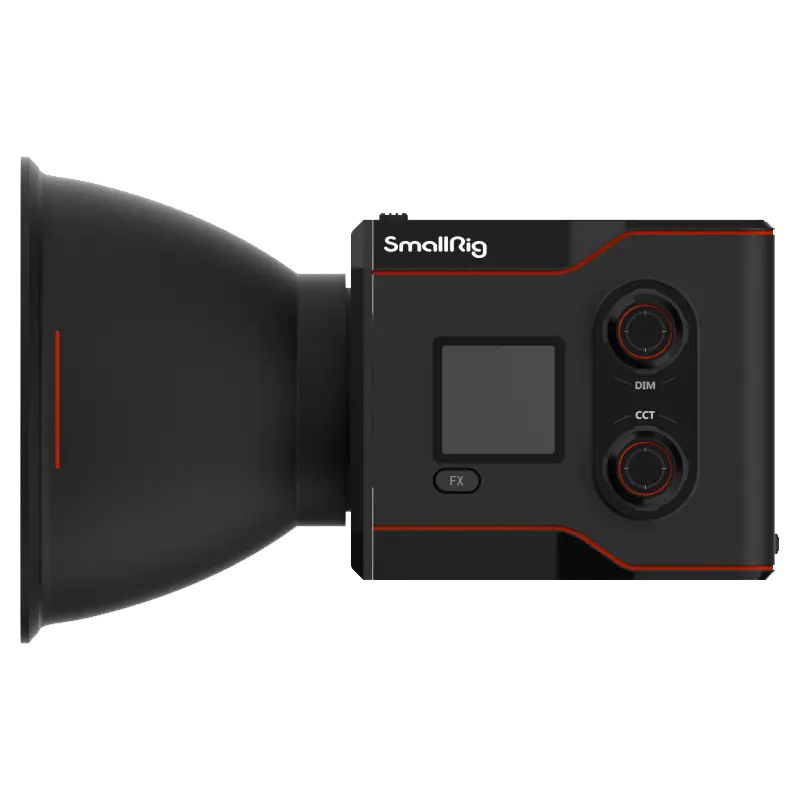 SmallRig 4376 LED Video Light COB RC 60B with Powerbank Clamp