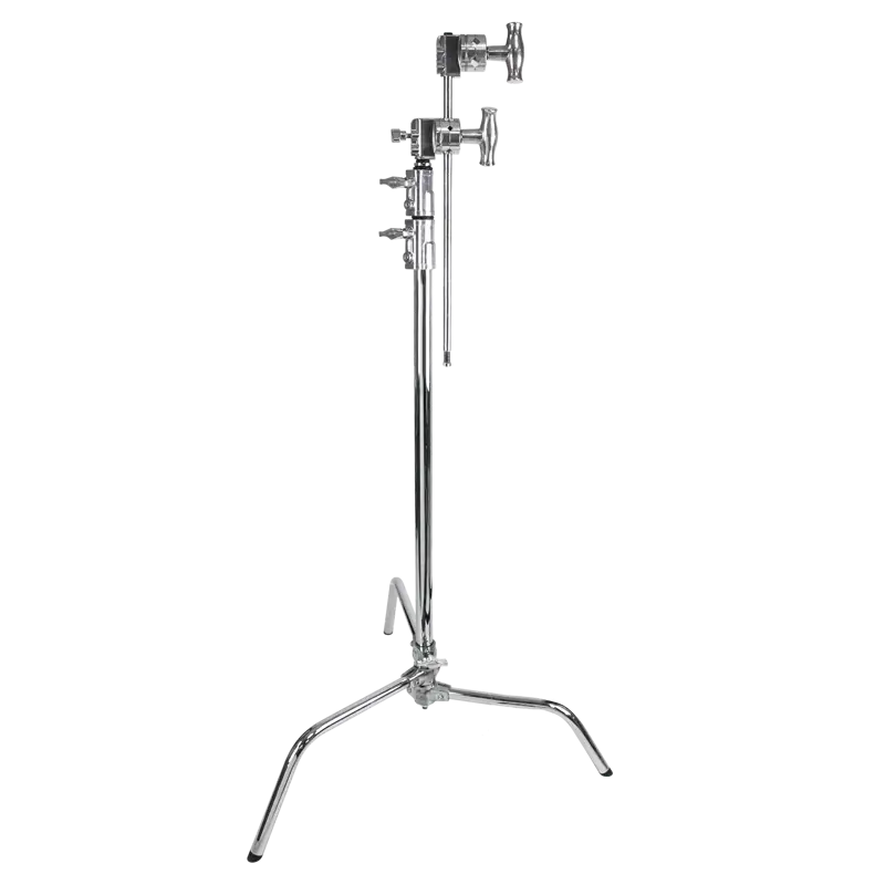 Kupo CS-20MK 20" C Stand w/ Sliding Leg Kits (Silver)
