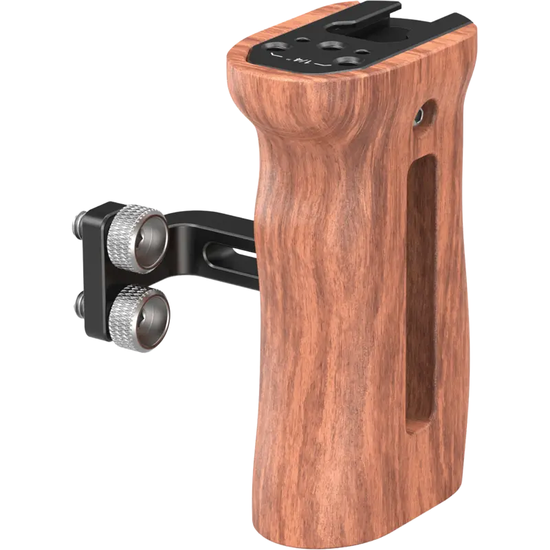 SmallRig 2093 Handle Wooden Universal Side