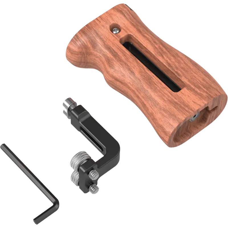 SmallRig 2093 Handle Wooden Universal Side