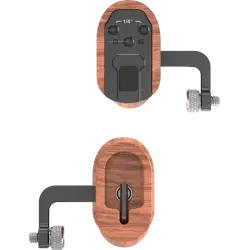 SmallRig 2093 Handle Wooden Universal Side