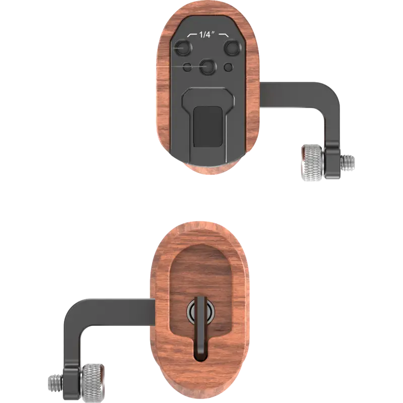 SmallRig 2093 Handle Wooden Universal Side