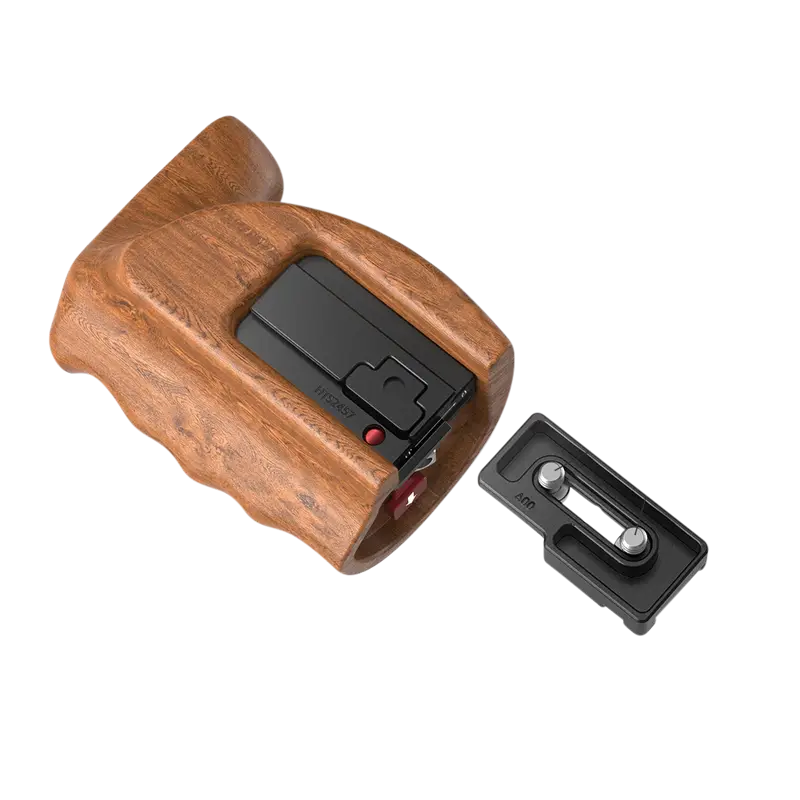 SmallRig 2457 Wooden Grip w Quick Release for Z Cam E2