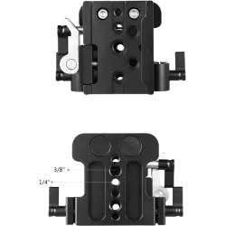 SmallRig 2092 Univ. 15mm Rail Support Baseplate