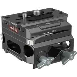 SmallRig 3067 Baseplate Lightweight with Dual 15mm Rod Clamp