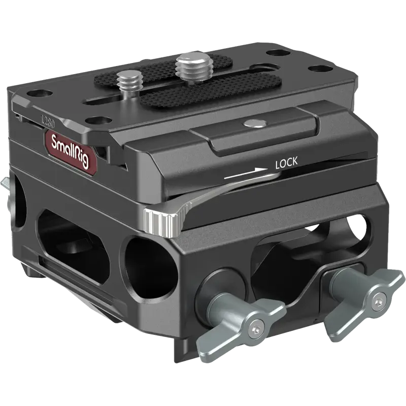 SmallRig 3067 Baseplate Lightweight with Dual 15mm Rod Clamp