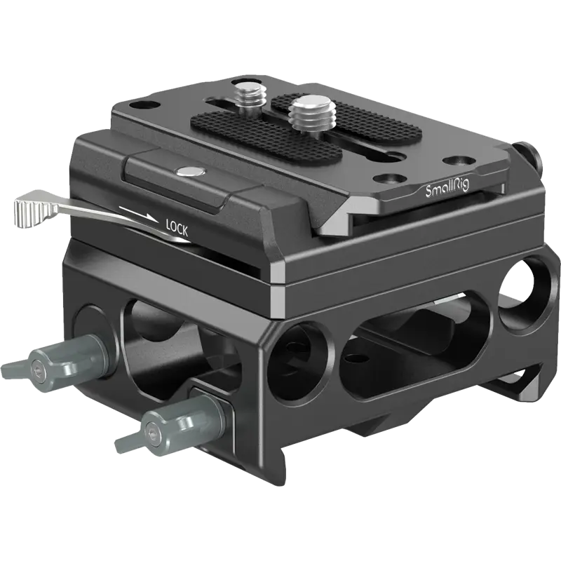 SmallRig 3067 Baseplate Lightweight with Dual 15mm Rod Clamp