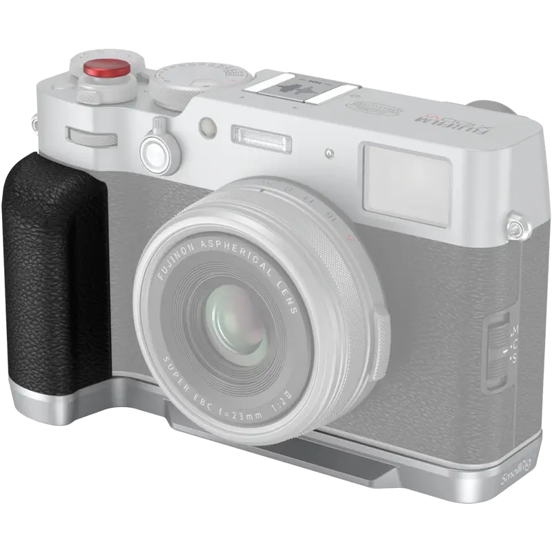 SmallRig 4555 L-Shape Grip for Fujifilm X100VI / X100V Silver