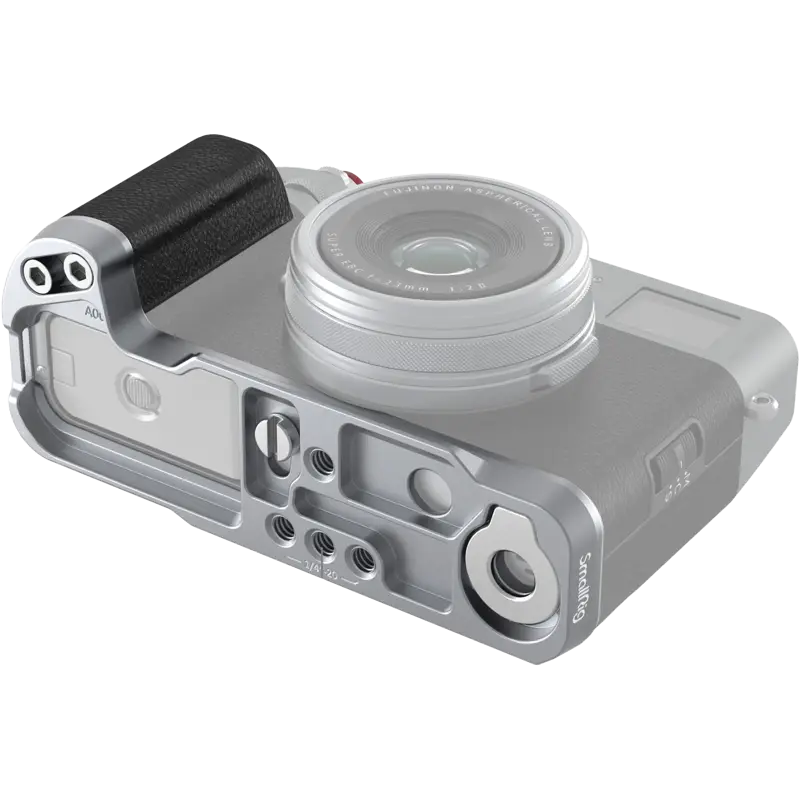 SmallRig 4555 L-Shape Grip for Fujifilm X100VI / X100V Silver