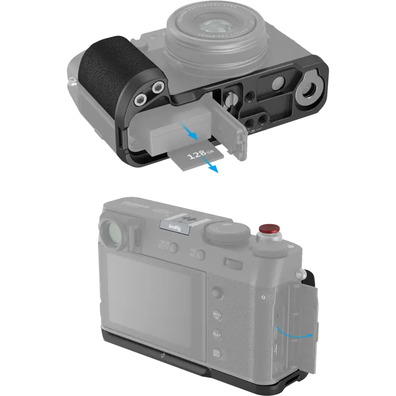 SmallRig 4556 L-Shape Grip for Fujifilm X100VI / X100V Black