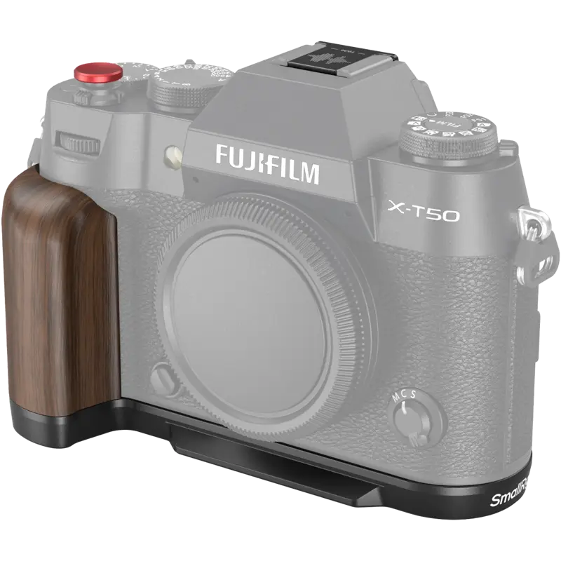 SmallRig 4784 Wooden L-Shape Grip for Fujifilm X-T50 Black