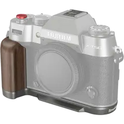 SmallRig 4736 Wooden L-Shape Grip for Fujifilm X-T50 Charcoal Silver