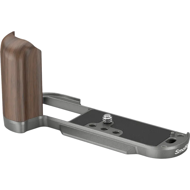 SmallRig 4736 Wooden L-Shape Grip for Fujifilm X-T50 Charcoal Silver