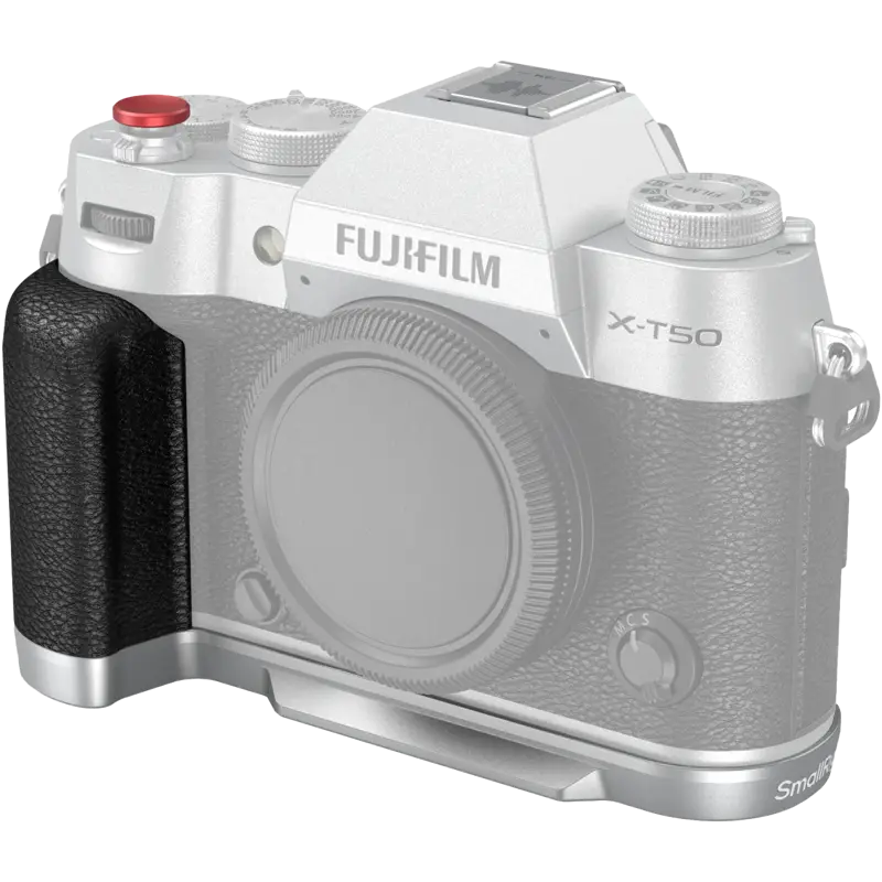 SmallRig 4713 Silicone L-Shape Handle for Fujifilm X-T50 Silver