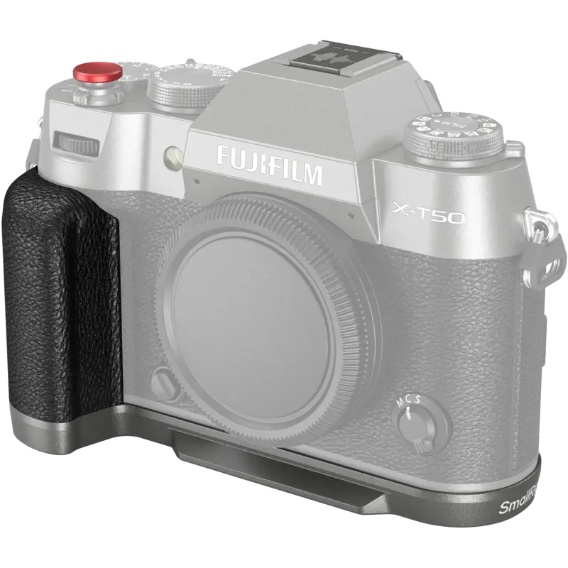 SmallRig 4712 Silicone L-Shape Handle for Fujifilm X-T50 Charcoal Silver
