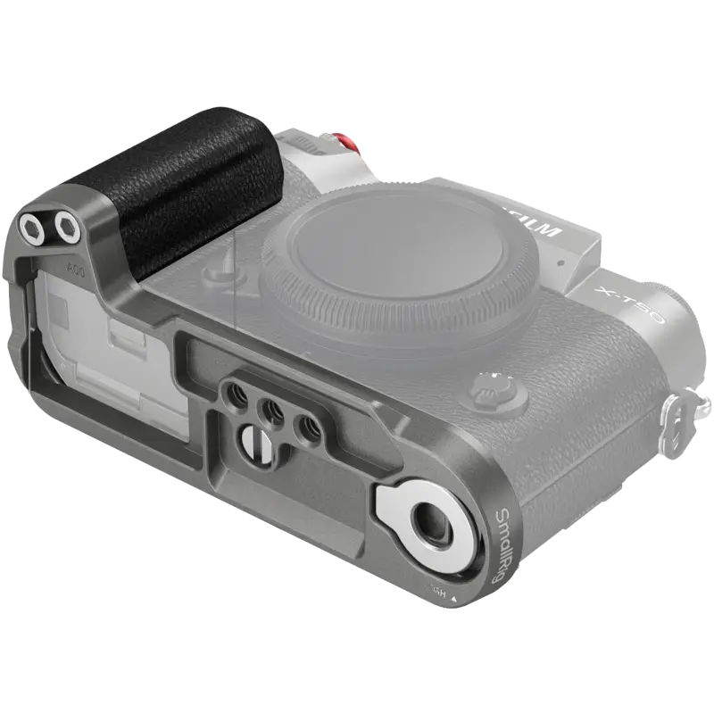 SmallRig 4712 Silicone L-Shape Handle for Fujifilm X-T50 Charcoal Silver