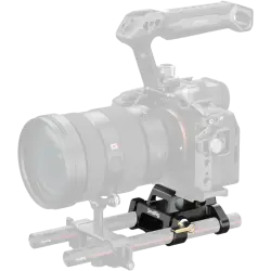 SmallRig 5365 Arca-Type Mount Plate Kit with 15mm Dual Rod Clamp