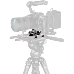 SmallRig 5365 Arca-Type Mount Plate Kit with 15mm Dual Rod Clamp