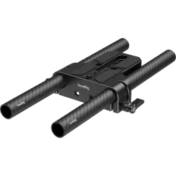 SmallRig 5609 Bottom Mount Plate with Dual 15mm Rod Clamp