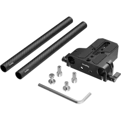 SmallRig 5609 Bottom Mount Plate with Dual 15mm Rod Clamp