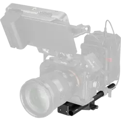 SmallRig 5609 Bottom Mount Plate with Dual 15mm Rod Clamp