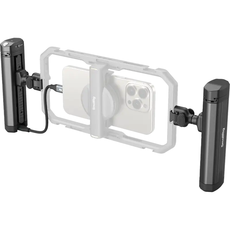 SmallRig 4841 Rotatable Bilateral Quick Release Side Handle with Wireless Control/M.2 SSD Enclosure