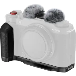 SmallRig 4876 L-Shape Mount Plate with Silicone Handle for FUJIFILM X-M5 Black