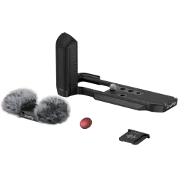 SmallRig 4876 L-Shape Mount Plate with Silicone Handle for FUJIFILM X-M5 Black