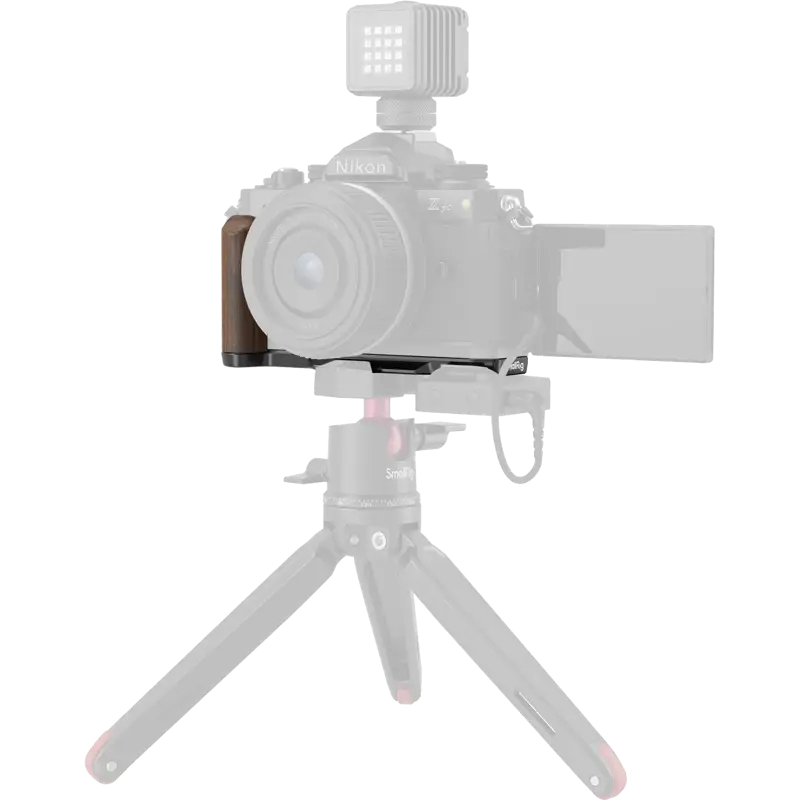 SmallRig 4802 Wooden L-Shape Grip for Nikon Z fc Black