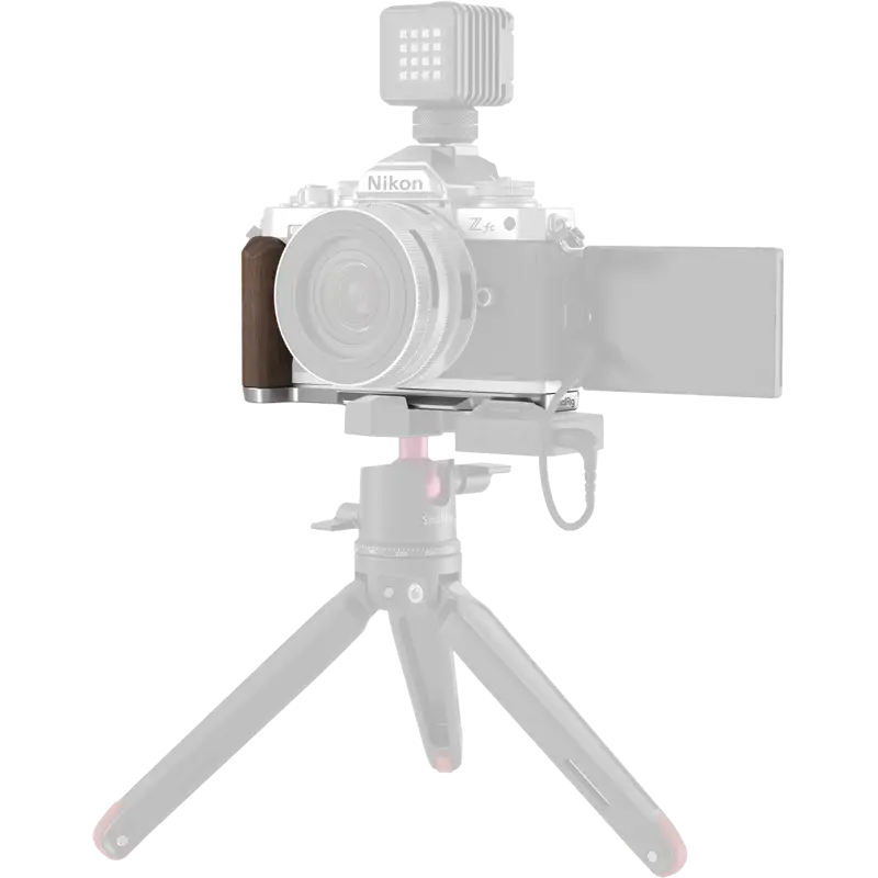 SmallRig 4803 Wooden L-Shape Grip for Nikon Z fc Silver