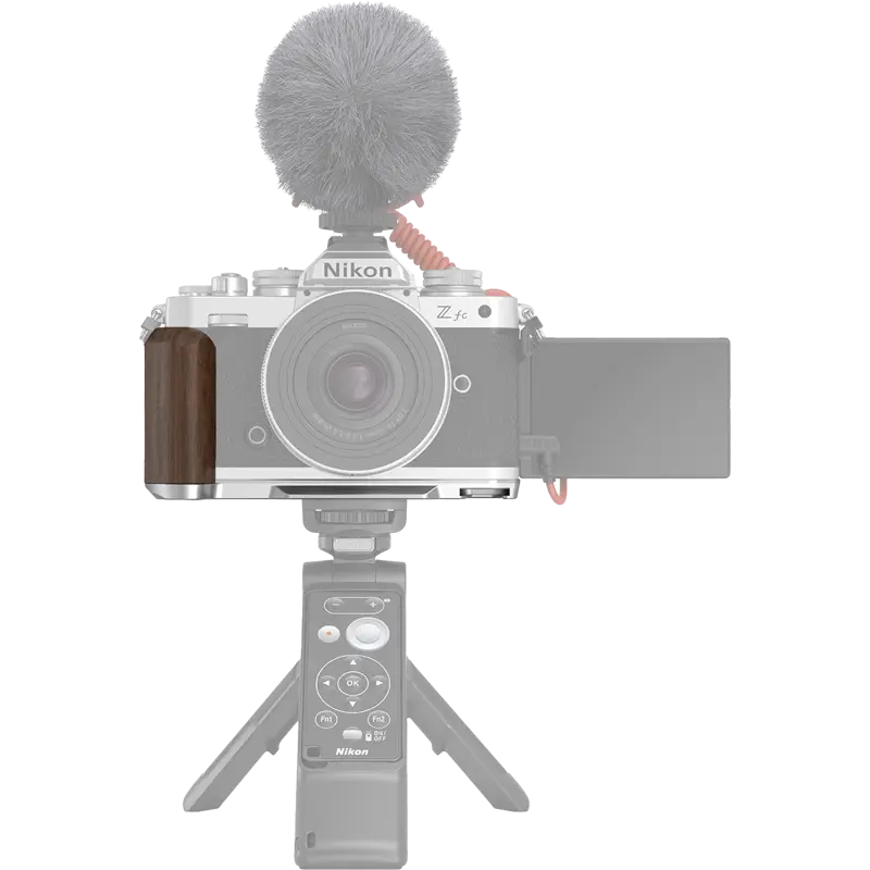 SmallRig 4803 Wooden L-Shape Grip for Nikon Z fc Silver