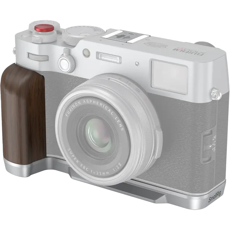 SmallRig 4804 Wooden L-Shape Grip for FUJIFILM X100VI / X100V Sliver