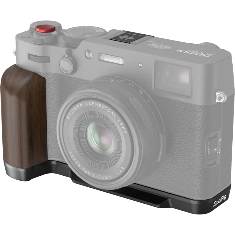 SmallRig 4805 Wooden L-Shape Grip for FUJIFILM X100VI / X100V Black