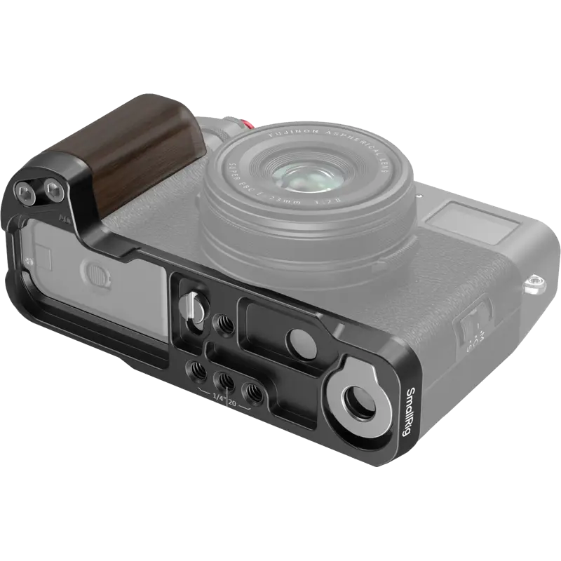 SmallRig 4805 Wooden L-Shape Grip for FUJIFILM X100VI / X100V Black