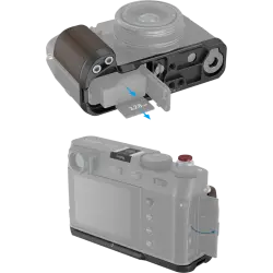 SmallRig 4805 Wooden L-Shape Grip for FUJIFILM X100VI / X100V Black