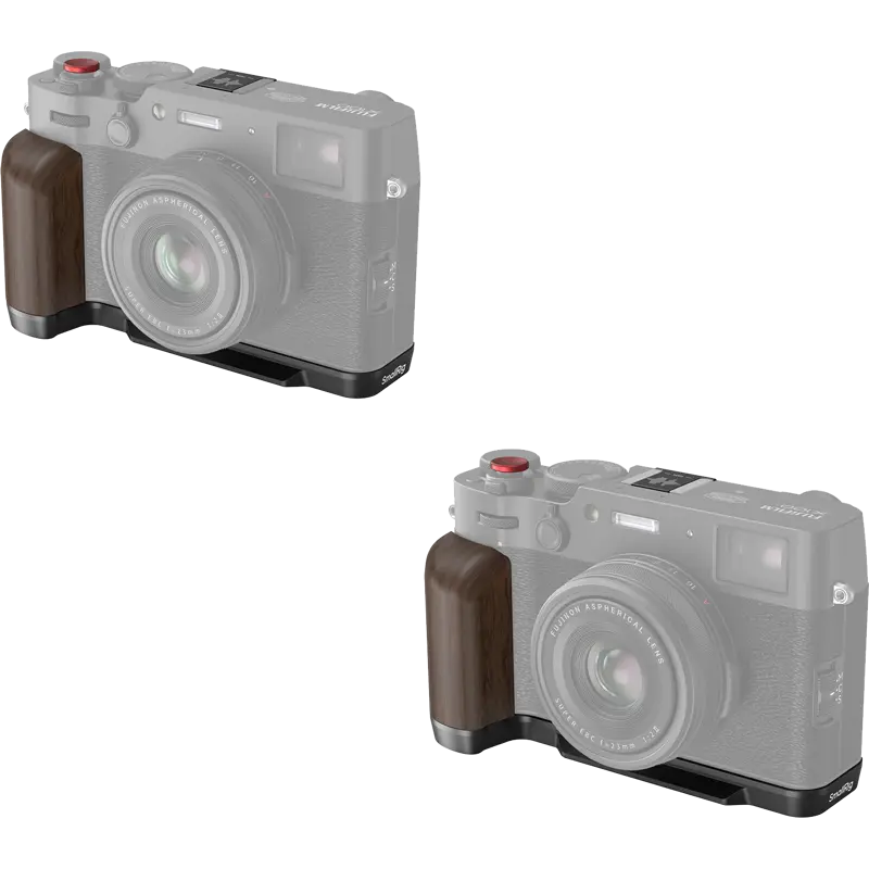 SmallRig 4805 Wooden L-Shape Grip for FUJIFILM X100VI / X100V Black
