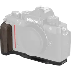 SmallRig 4801 L-Shape Mount Plate with Wooden Handle for Nikon Z f