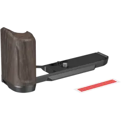 SmallRig 4801 L-Shape Mount Plate with Wooden Handle for Nikon Z f