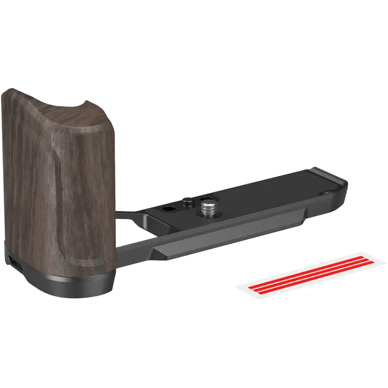 SmallRig 4801 L-Shape Mount Plate with Wooden Handle for Nikon Z f