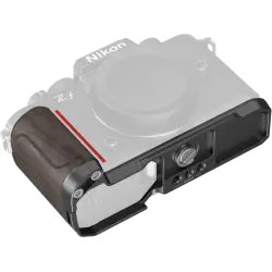 SmallRig 4801 L-Shape Mount Plate with Wooden Handle for Nikon Z f